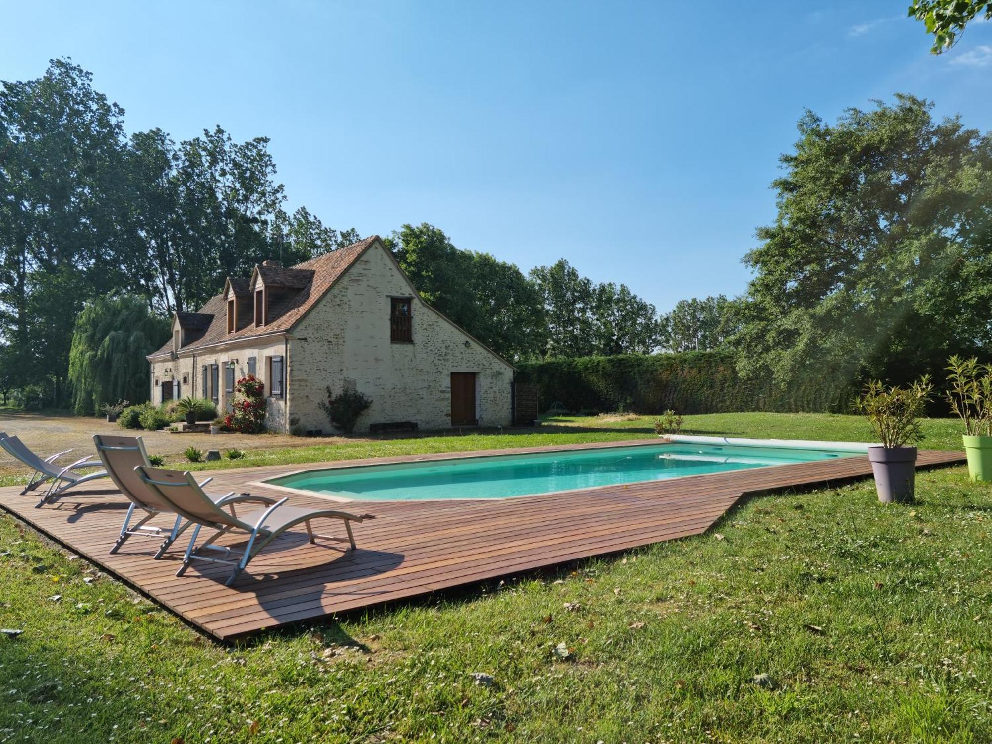 L 'Aupinouse Chambre Double Pivoine Avec Salle D'Eau Privative La Suze-sur-Sarthe Extérieur photo