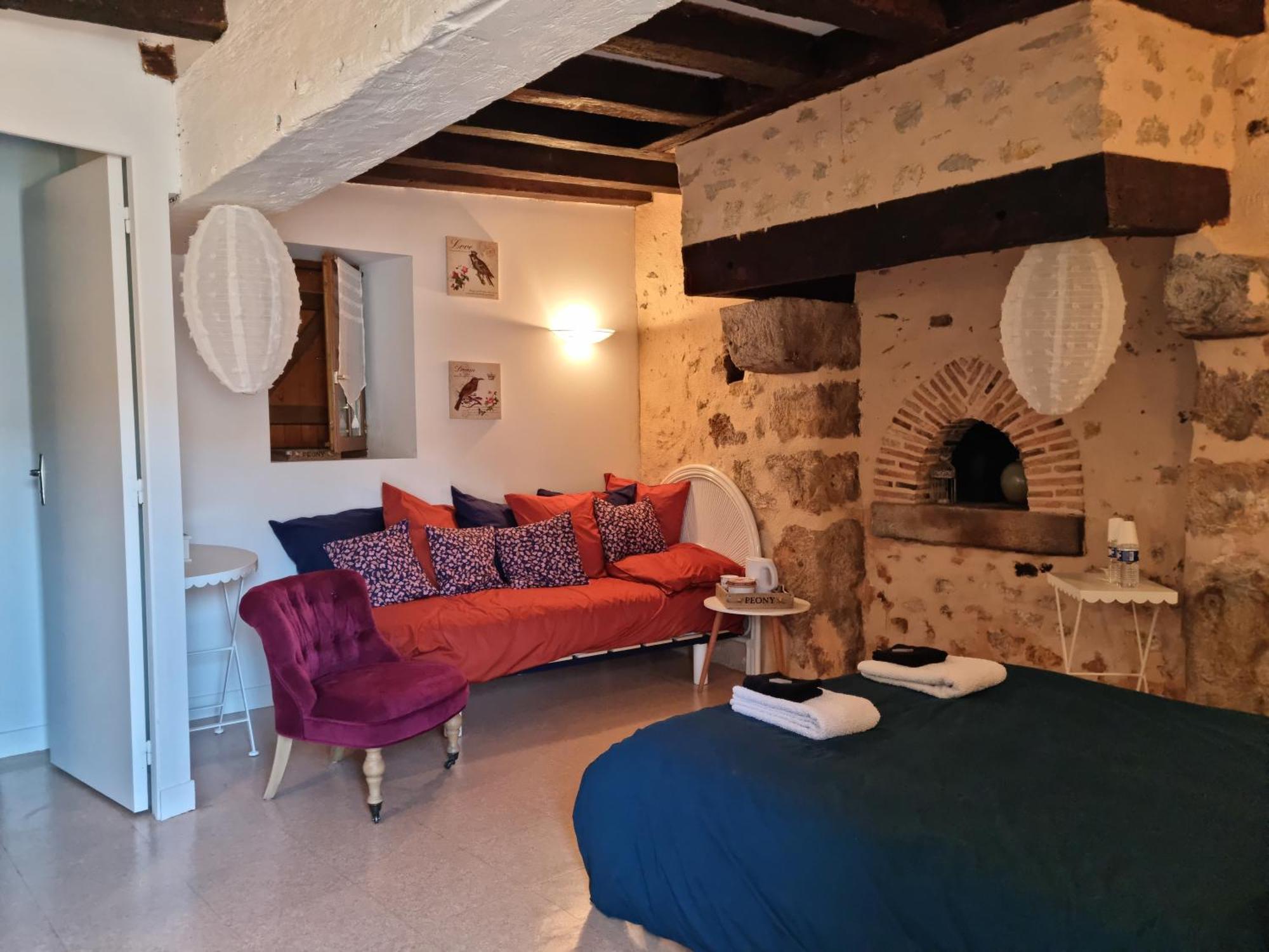L 'Aupinouse Chambre Double Pivoine Avec Salle D'Eau Privative La Suze-sur-Sarthe Extérieur photo